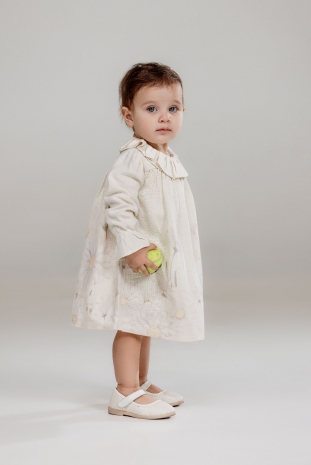 پیراهن دخترانه مدل گل زیبا 