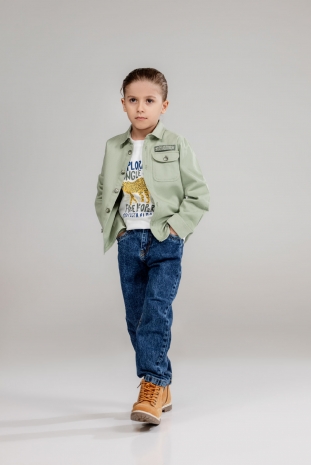 سه تیکه پسرانه مدل جین جنگلبان 2