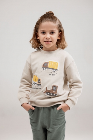 بلوز و شلوار پسرانه مدل کامیون