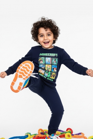 بلوز پسرانه مدل ماینکرفت گیم اور