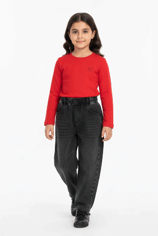 بلوز دخترانه مدل قرمز 3