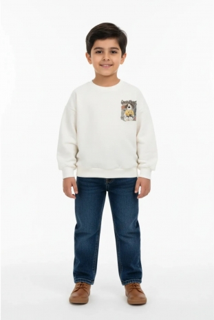 بلوز پسرانه مدل سگ والاس 