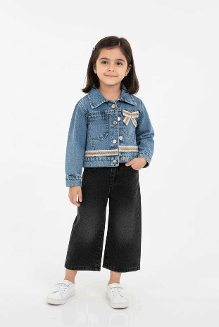 کت جین دخترانه مدل پارمیدا 2