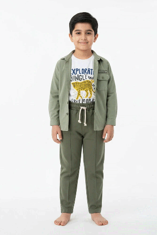 شومیز و بلوز پسرانه مدل جنگلبان 3