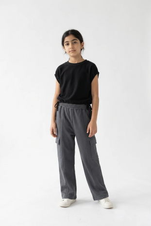 کراپ دخترانه مدل مشکی 3