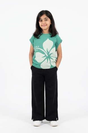 تیشرت دخترانه مدل ارکیده