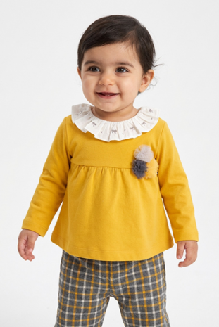 بلوز و شلوار دخترانه مدل گلدونه