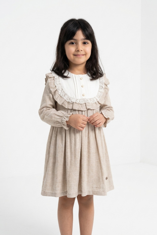 پیراهن دخترانه مدل پیشبندی