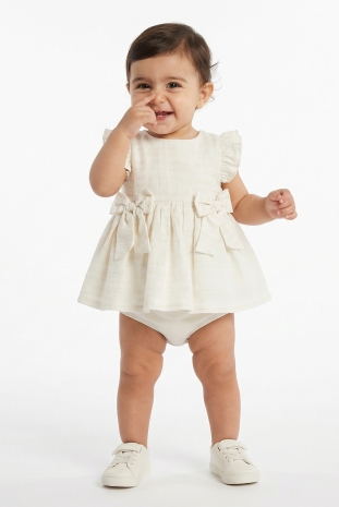 پیراهن و شورت دخترانه