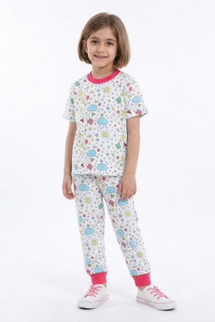 تیشرت و شلوار راحتی دخترانه